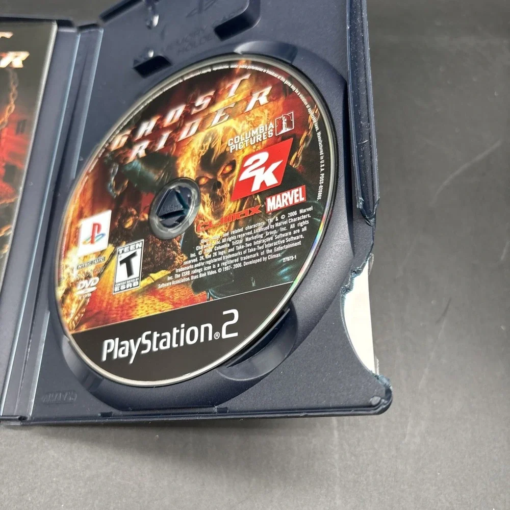 Ghost Rider PS2 (Sony PlayStation 2, 2007) CIB Complete Tested Working READ